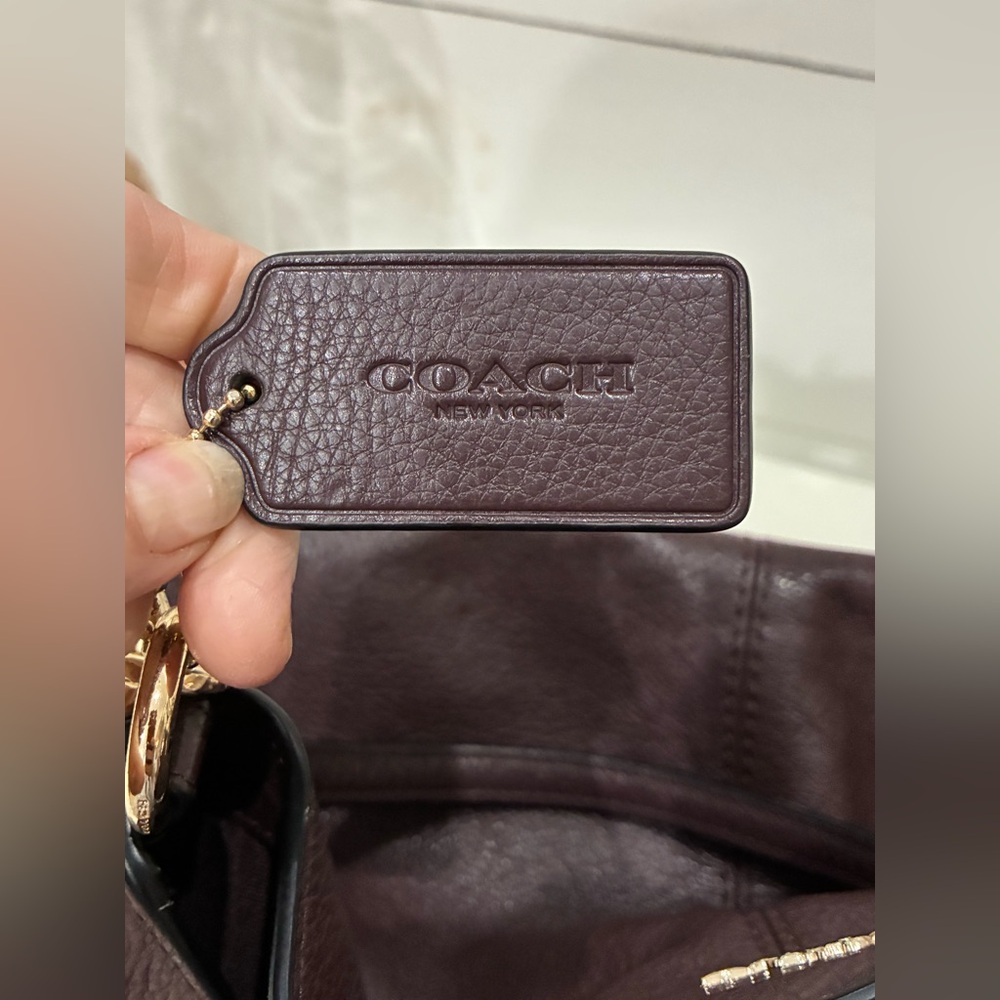 Coach Lexy Pebbled Leather Shoulder Bag F57545  Y2K  New like condition - Picture 5 of 15